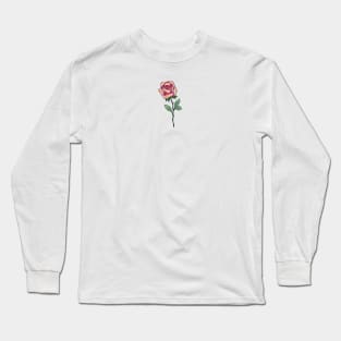 Lgbt Rose Lesbian Flag Colors Colours Long Sleeve T-Shirt